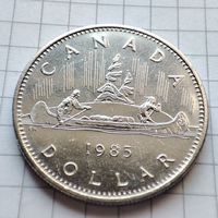 1 доллар Канады 1985 года.