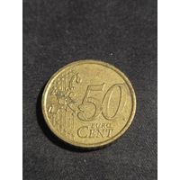 Италия 50 евроцентов 2002