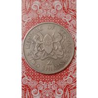 Кения 2 шиллинга 1966 редкая