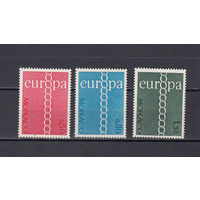 Монако. 1971. 3 марки. Michel N 1014-1016 (5,0 е)