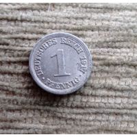 Werty71 Германия 1 пфенниг 1917 А