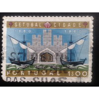 Португалия, 1961. 100 лет городу Сетубалу, рыбацкие лодки