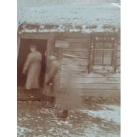 Фото ПМВ . Штаб 379 полка, Беларусь  ( Крэво ,Асаны) .Оригинал!