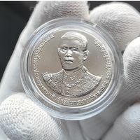 Таиланд, 20 бат  2019 г, Коронация Рамы X (в капсуле), UNC