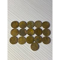 1 копейка СССР, много, микс разных лет.
