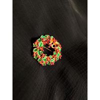 Брошь новогодняя