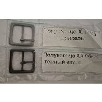 Пряжка с язычком 25 мм никель темный антик 0665