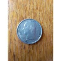 1Монеты. Европа. Бельгия 1 Франк. 1975г.