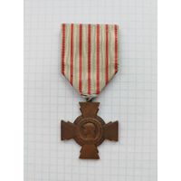 Франция. Французская военная медаль "Боевой крест Франции" ПМВ 1914-1918