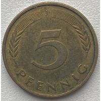 Германия 5 пфеннигов 1994 г. J