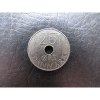 Дания. 25 эре.1976. С 20 копеек. Распродажа коллекции. Смотрите другие лоты.