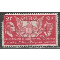 Ирландия. 150 лет конституции США. 1939г. Mi#69.