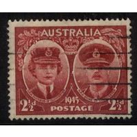 Австралия - 1945 [Mi. 173] Гашеная (AU01)