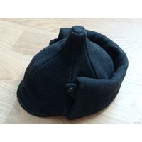 Шапка,чёрное сукно.Б/у. Отмыта, приведена в порядок. Такая досталась. Когда сшита неизвестно