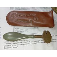 Стеклорез из СССР . Алмаз так и блестит !