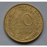 Франция, 10 сантимов 1976 г.