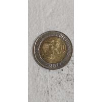 Филиппины 10 песо 2011