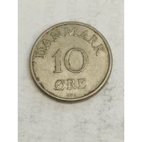 Дания 10 оре 1958