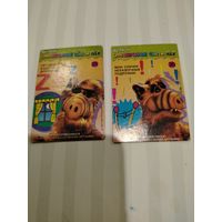 Карточки. 1987.альф.сумасбродные советы. Лот