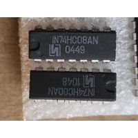 Логическая микросхема IN74HC08AN / DIP-14