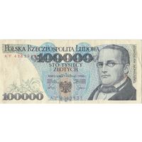 100 000 злотых 1990 года. Нечастая