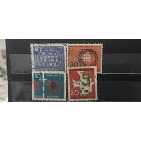 РАСПРОДАЖА ГЕРМАНИЯ 1963г. Полные серии. Гаш.