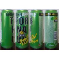 Банка от энергетика TORNADO Green Apple ENERGY Limited Edition 2024.07.17 (ОБМЕН/ПРОДАЖА/ТОРГ) 1лот=1шт