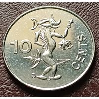 Соломоновы Острова 10 центов, 2005    ( 2-3-3 )