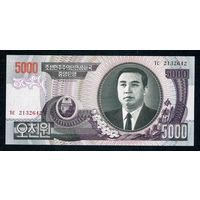 Северная Корея (КНДР), 5000 вон 2006 год, UNC