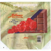 Обертка от шоколада Millano (Польша, 90-е)