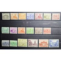 Западный Берлин ми 42-60 каталог 200 евро