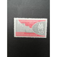 ГДР 1959 Марка "Осенняя торговая ярмарка в Лейпциге" (чистая**) Mi.712 каталог 0.50 евро