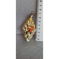 Ёлочная игрушка. Пчела на сотах (трещина). 4-20