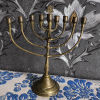 Подсвечник старый Ханукия