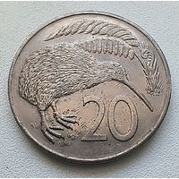 Новая Зеландия 20 центов, 1982.  5-11-21