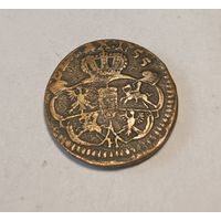 Аўгуст III Саксонскi. Грош 1755. Хороший