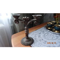 Подсвечник на две сечи 60 годов