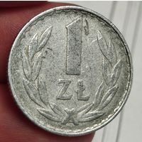 1 злотый Польша 1977