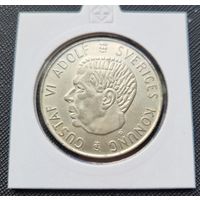 5 крон 1955 Швеция! Серебро 18,00 грамм 400 пробы 0,232 унции! ВОЗМОЖЕН ОБМЕН!