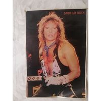 Плакат из 80 - х