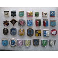 Виды спорта, цена за 1 шт., на выбор.