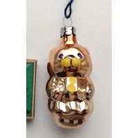 Ёлочная игрушка. Мишка. 031.