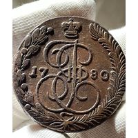 5 копеек 1780 ЕМ без МЦ.Кладовая.Состояние!!