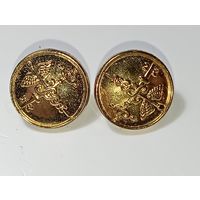 Пуговицы Таможня служба Швейцарии .