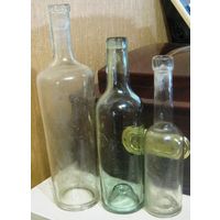 Три бутылки Германия, ПМВ. Без надписей