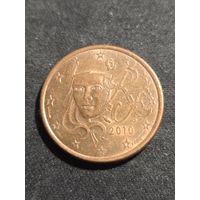 Франция 5 евроцентов 2010