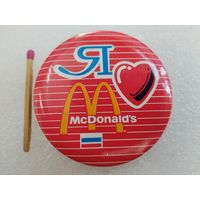 Знак. Я люблю McDonald's в РФ