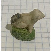 Собачка, 19 в. Фарфор. Редкость.