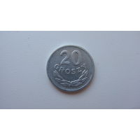 Польша 20 грошей 1969 ( Состояние СУПЕР )