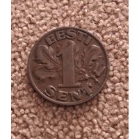 Эстония 1 сент, 1929